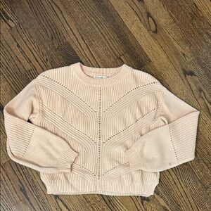 Marine Layer Chunky Cable Knit Fisherman Sweater